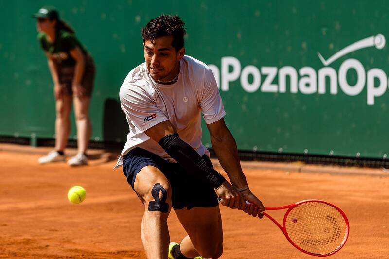 en el Challenger de Poznan. Foto: Challenger TV
