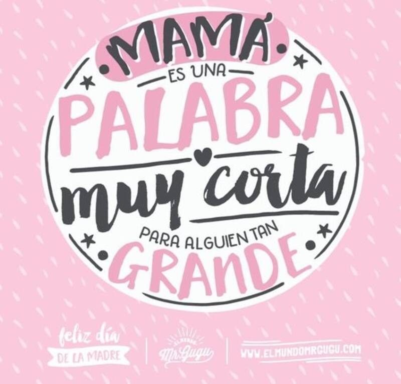 Deséale un lindo día a tu madre.