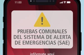 Onemi realiza prueba de mensajes del Sistema de Alerta de Emergencia para celulares (SAE)