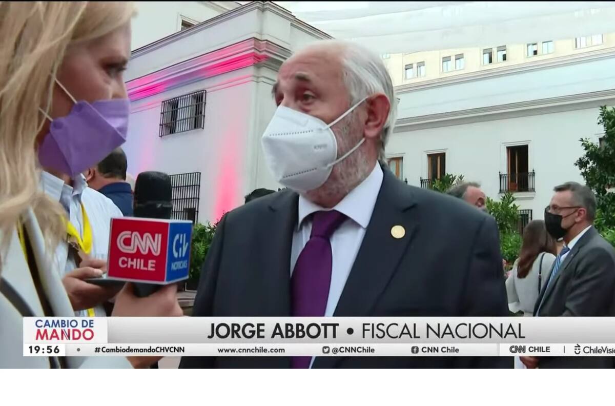 "No estaba muy contento...": Mónica Rincón vivió tensa conversación con el Fiscal Nacional, Jorge Abbott, en el Palacio de la Moneda