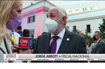 "No estaba muy contento...": Mónica Rincón vivió tensa conversación con el Fiscal Nacional, Jorge Abbott, en el Palacio de la Moneda