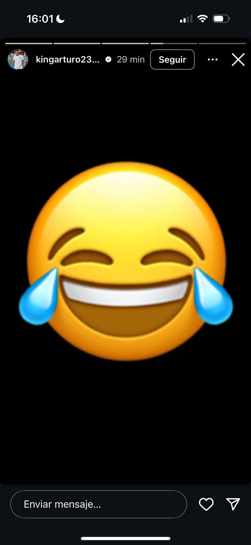 y su reacción al penal cobrado para la U.