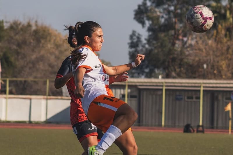 Maura Gómez, de Cobresal, denunció falencias organizativas en el torneo. Foto: @maura.gv en Instagram