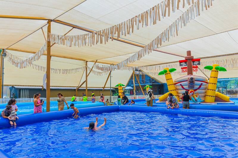 Conoce los detalles de esta piscina ubicada en Lo Barnechea.