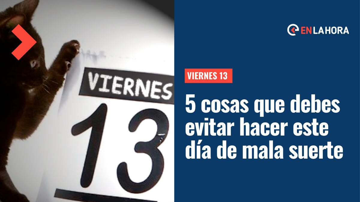 Viernes 13: Cinco consejos para evitar la mala suerte en este día