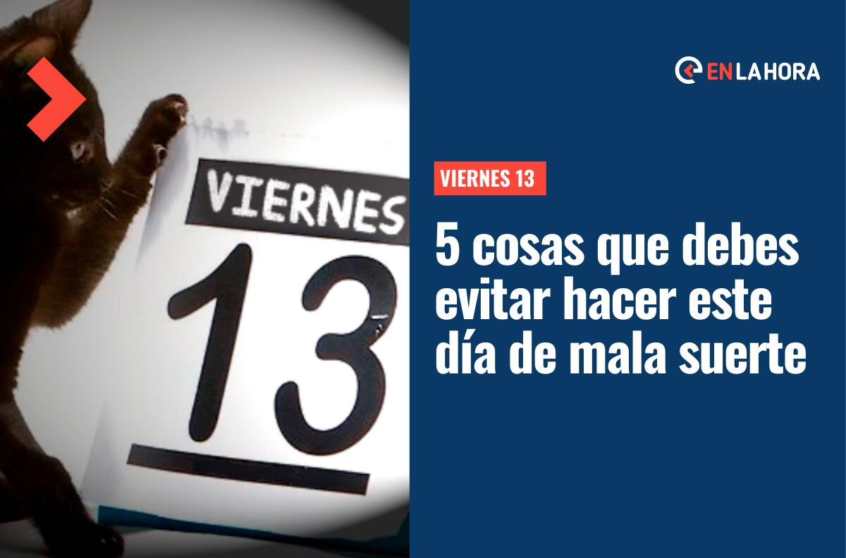 Viernes 13: Cinco consejos para evitar la mala suerte en este día