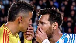 No olvida: filtran qué le dijo Lionel Messi a James Rodríguez en picante cruce en el Argentina vs. Colombia