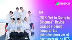 "BTS: Yet to Come in Cinemas": Revisa cuándo y dónde comprar las entradas para ver el cortometraje de BTS en cines