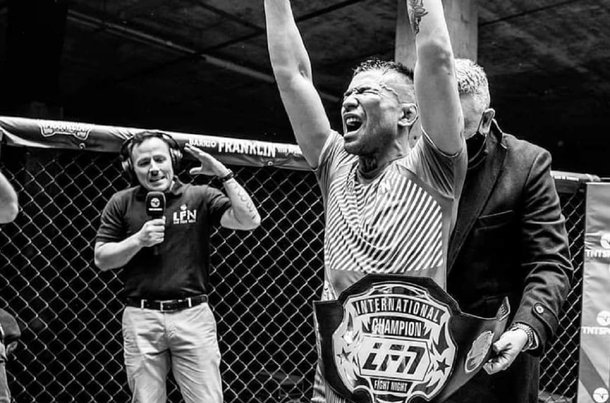 "Mono con Navaja", Nuevo campeón mosca de la LFN: "Nos ofusca que en Chile exista solo el fútbol"