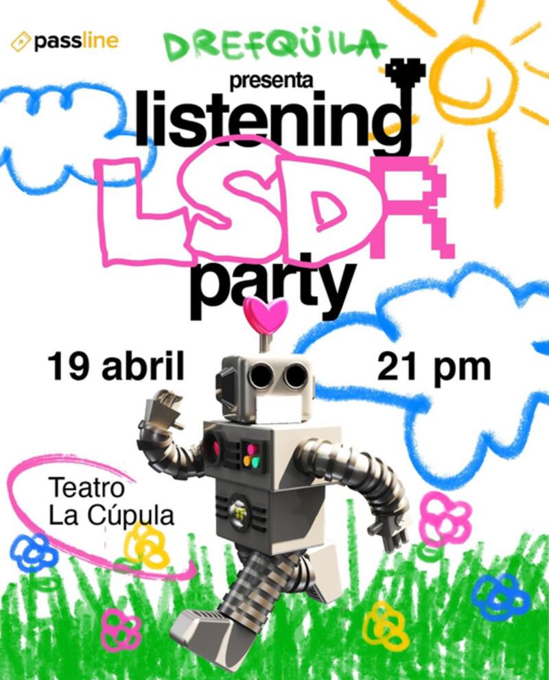 El anuncio de la "listening party" del nuevo álbum de DrefQuila