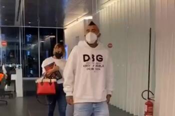 El seguimiento del Inter a Arturo Vidal en su llegada a Italia