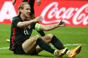 Alarma en Europa: Capitán de la Selección de Croacia jugó 45 minutos siendo positivo a Covid