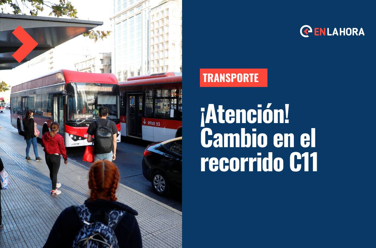 Cambio en recorrido de bus Red de Las Condes: Revisa por dónde pasa ahora