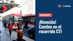 Cambio en recorrido de bus Red de Las Condes: Revisa por dónde pasa ahora