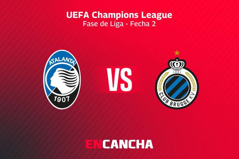 Italianos y belgas disputan la segunda fecha de la Champions League.