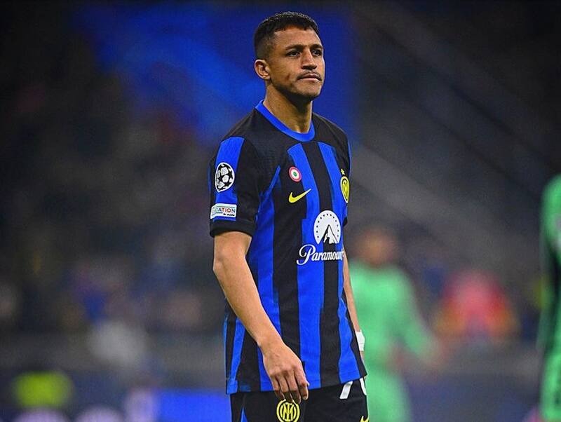 dejó oficialmente de ser jugador del Inter de Milán. Foto: instagram @alexis_officia1.