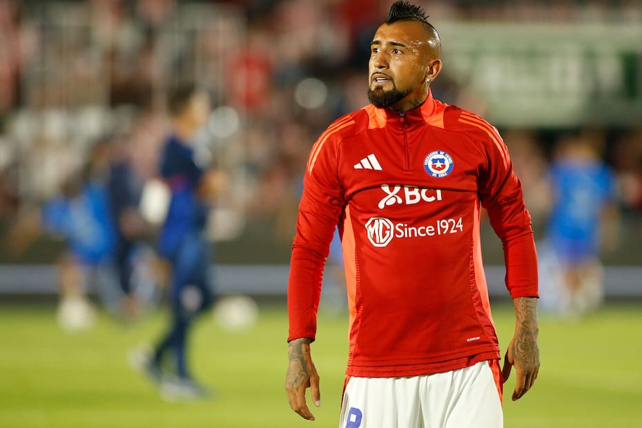 Arturo Vidal, volante de la Selección Chilena Foto: Aton.