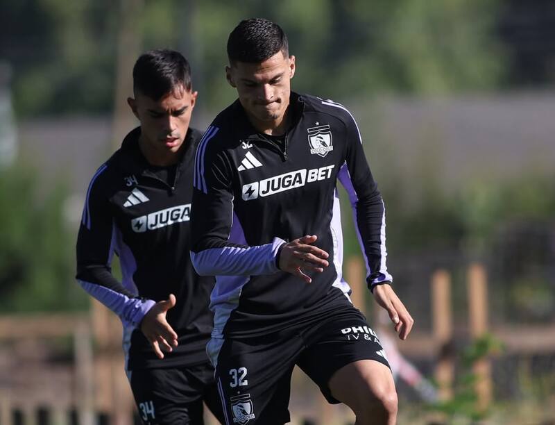 ya entrena tras sufrir un cuadro de COVID-19. Foto: Colo Colo.
