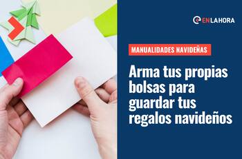 Tutorial de Navidad: Así puedes hacer bolsas de papel para envolver tus regalos