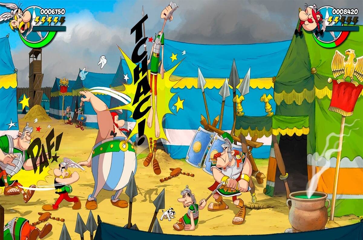 Asterix & Obelix buscan liberar Roma en nuevo videojuego