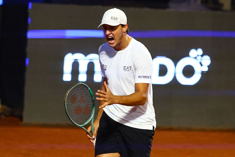 El italiano se coronó en el Chile Open. Foto: Agencia Aton.