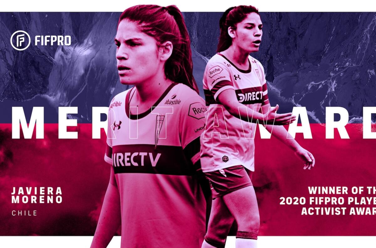 Capitana de la UC fue galardonada con el premio al Mérito de la FIFPro