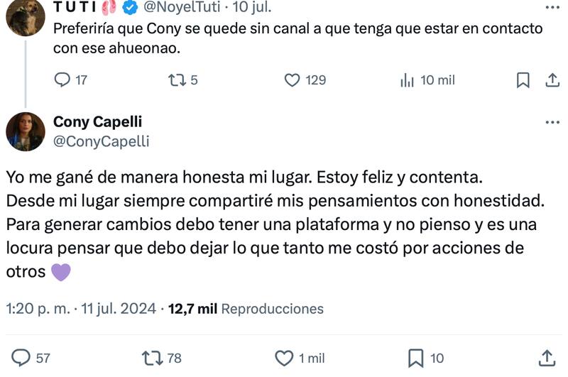 Constanza Capelli responde sobre su permanencia en CHV.