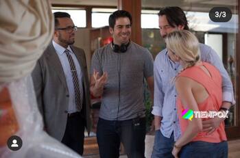 La molestia de Ignacia Allamand con seguidor que dijo que su película con Keanu Reeves es “como el pi...”