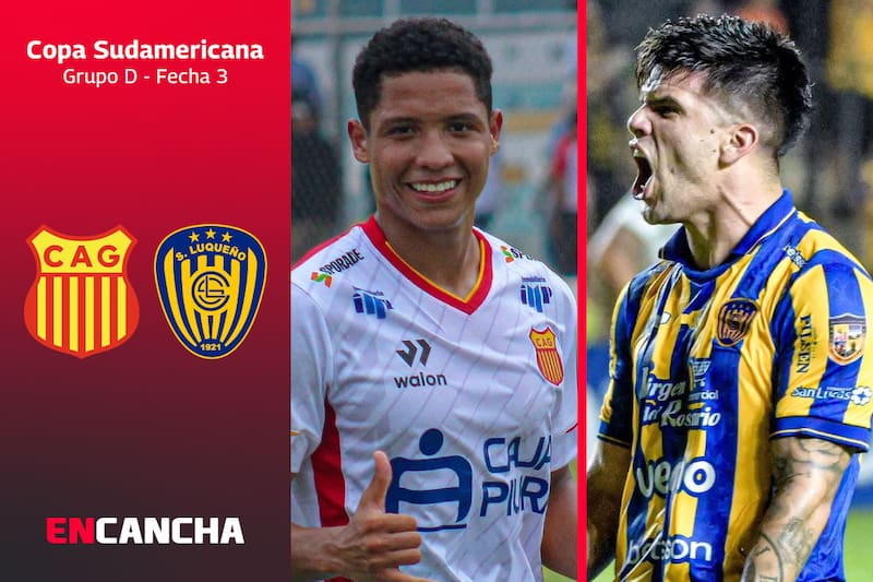 por la fecha 3 del grupo D de la Copa Sudamericana. Foto: Redes Sociales de Atlético Grau y Sportivo Luqueño.