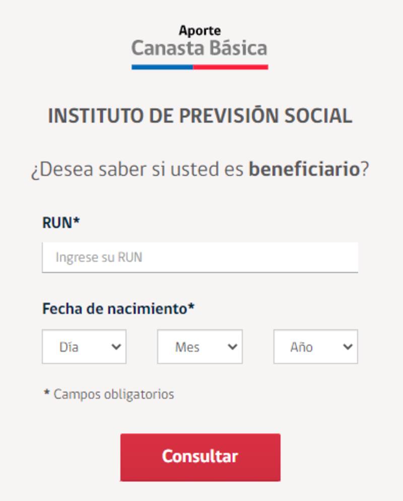 A través de la plataforma del IPS puedes saber si eres beneficiario la fecha de pago del bono. Créditos: IPS.