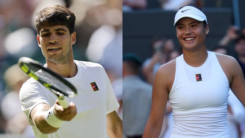 en Wimbledon. Fotos: EFE