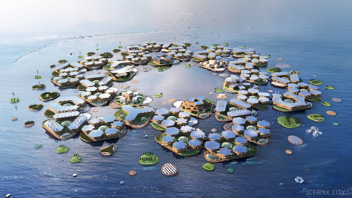 FOTOS I Así será la primera ciudad flotante del mundo anti desastres naturales