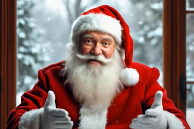 Así puedes grabar un saludo personalizado para esta Navidad.