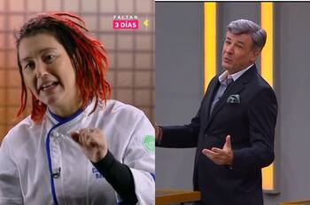 " Es súper exigente como comensal": El tenso cruce entre Carolina Bazán y Yan Yvin por la presentación de los platos en compleja prueba