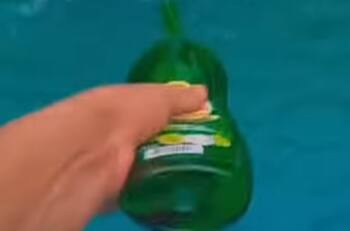 VIDEO | "Quedó todo blanquito": Joven se grabó lanzando lavalozas a una pileta en Antofagasta