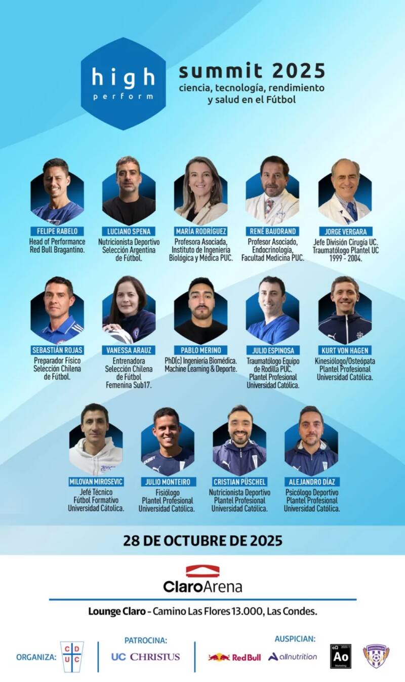 . Evento en el Claro Arena.