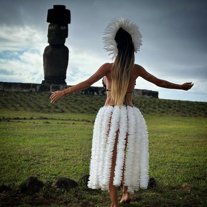 La influencer sorprendió por redes sociales.