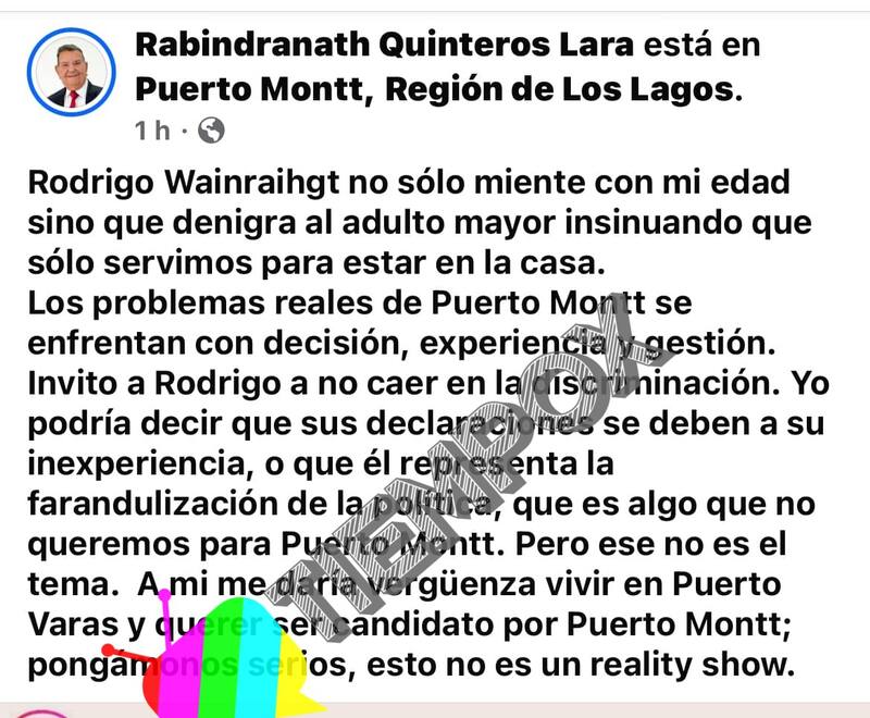 Le responden con todo a Rodrigo Wainraihgt