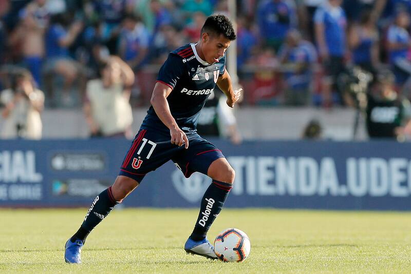 Rafael Caroca vistió la camiseta de la U. Foto: Aton.