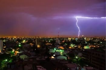 Emiten alertas preventivas por tormentas eléctricas en el Norte Grande