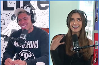 La puso nerviosa: El coqueteo de Carlos Palacios a Camilísima