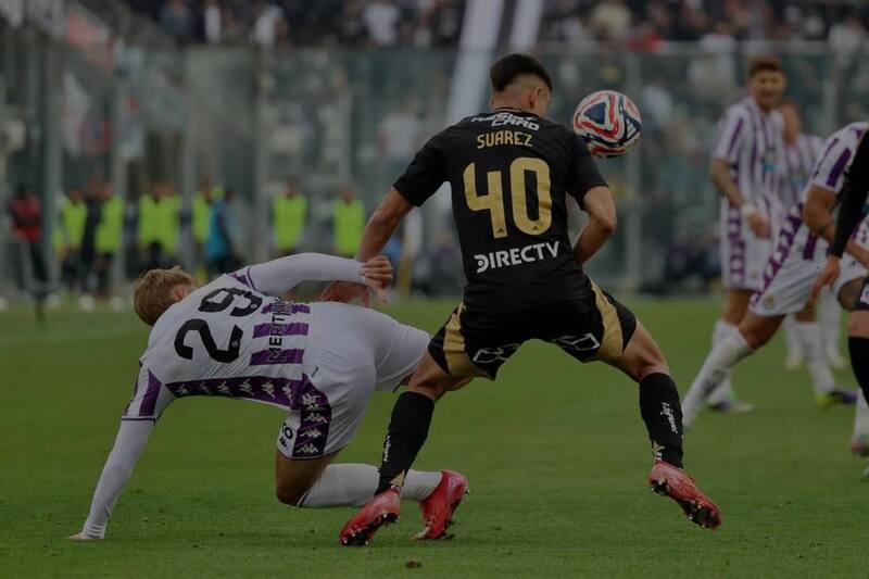 Nicolás Suárez entrenó toda la semana con el primer equipo de Colo Colo.
