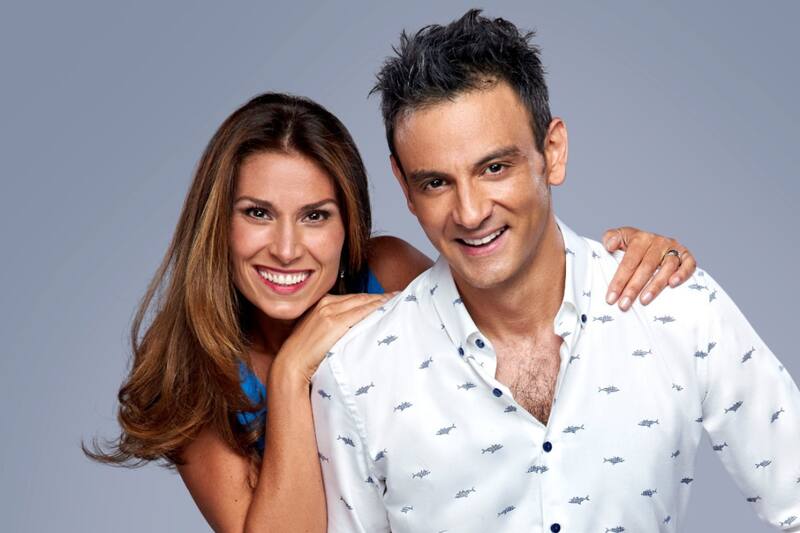 Gonzalo Ramírez y Carolina Escobar en "Buenos Días a Todos"