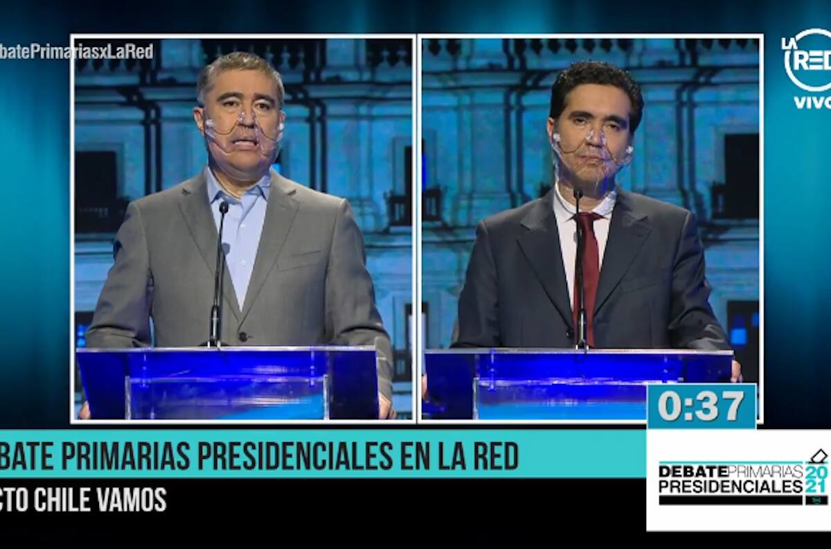 Primarias Chile Vamos: puntos comunes y pocos cruces dejó debate entre Briones y Desbordes