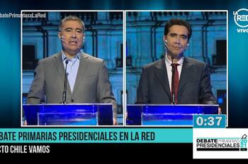 Primarias Chile Vamos: puntos comunes y pocos cruces dejó debate entre Briones y Desbordes