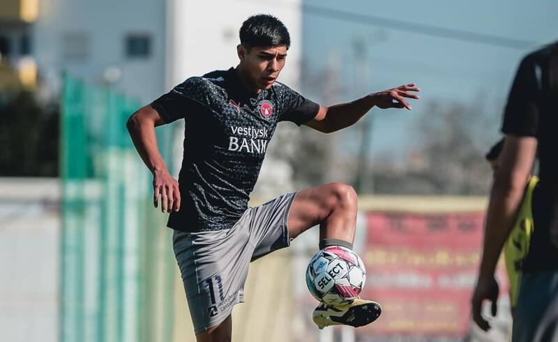 Darío Osorio ha anotado 4 goles como jugador del Midtjylland.