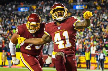 Tercer triunfo seguido para Sammis Reyes en la NFL y Washington se ilusiona con los playoffs