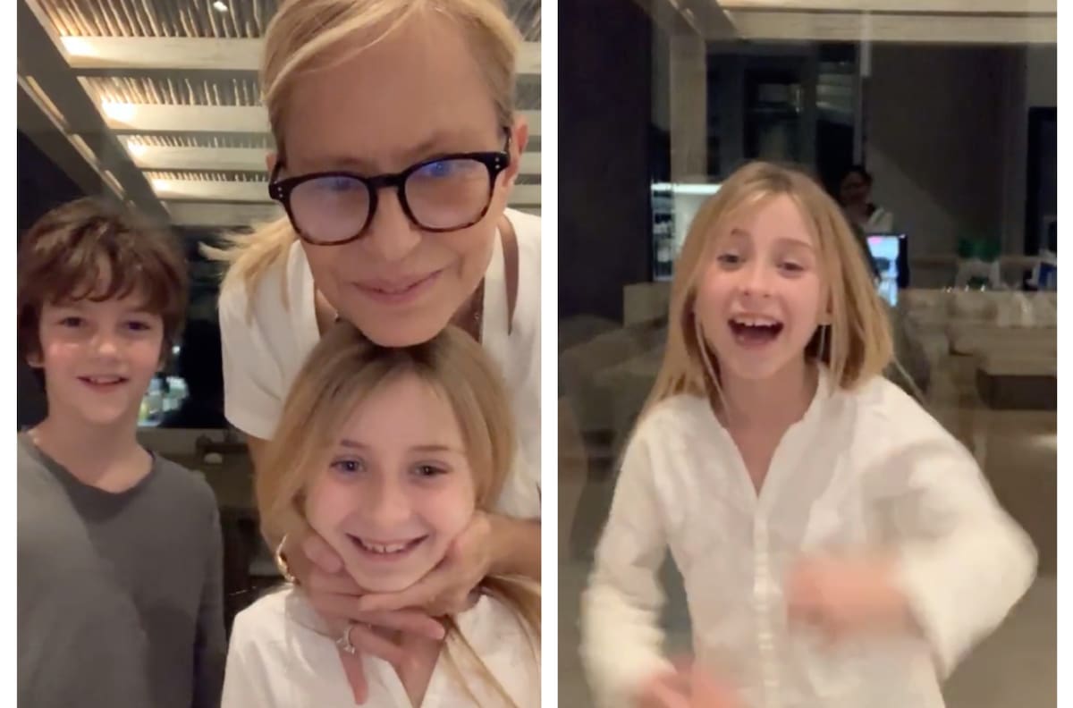 Cecilia Bolocco le presentó a sus seguidores a Emilia, pequeña hija de Aníbal Sánchez, que se apoderó de su transmisión en vivo