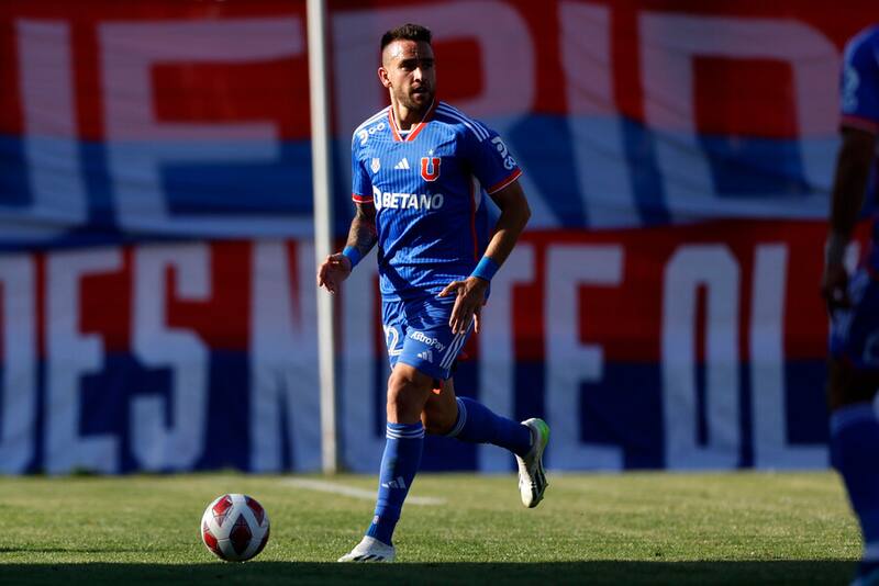 Matías Zaldivia fue suspendido por una fecha tras su expulsión en el duelo de la U contra Coquimbo Unido. Foto: Aton.