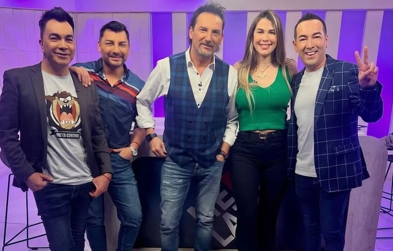 Daniel Fuenzalida y el equipo de "Me Late" / Créditos: Instagram
